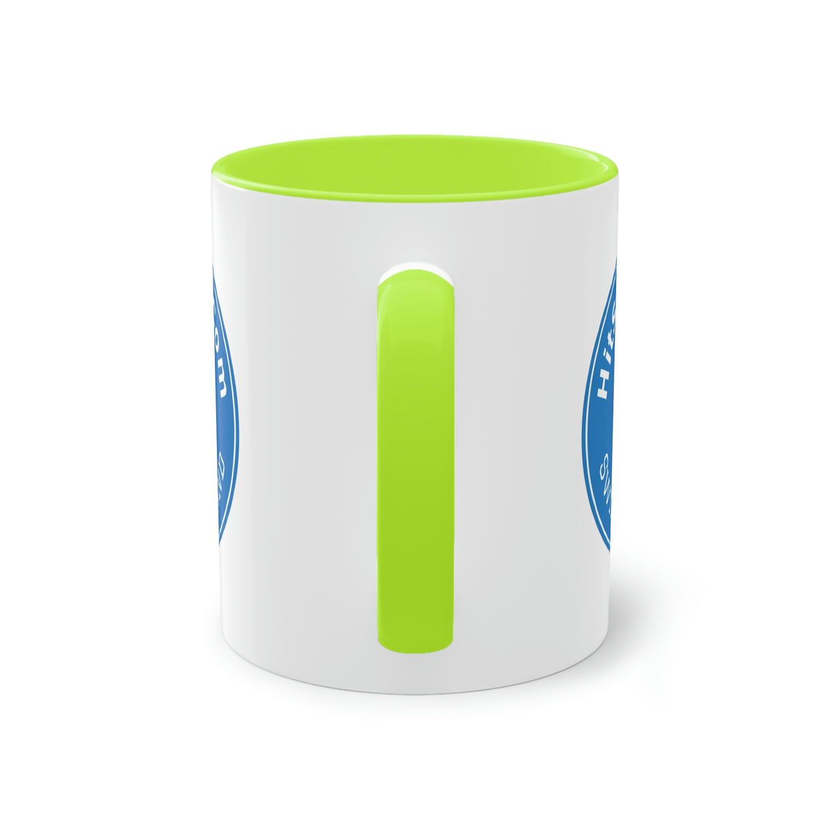 HitSocialCom CH Two-Tone Coffee Mug, 11oz