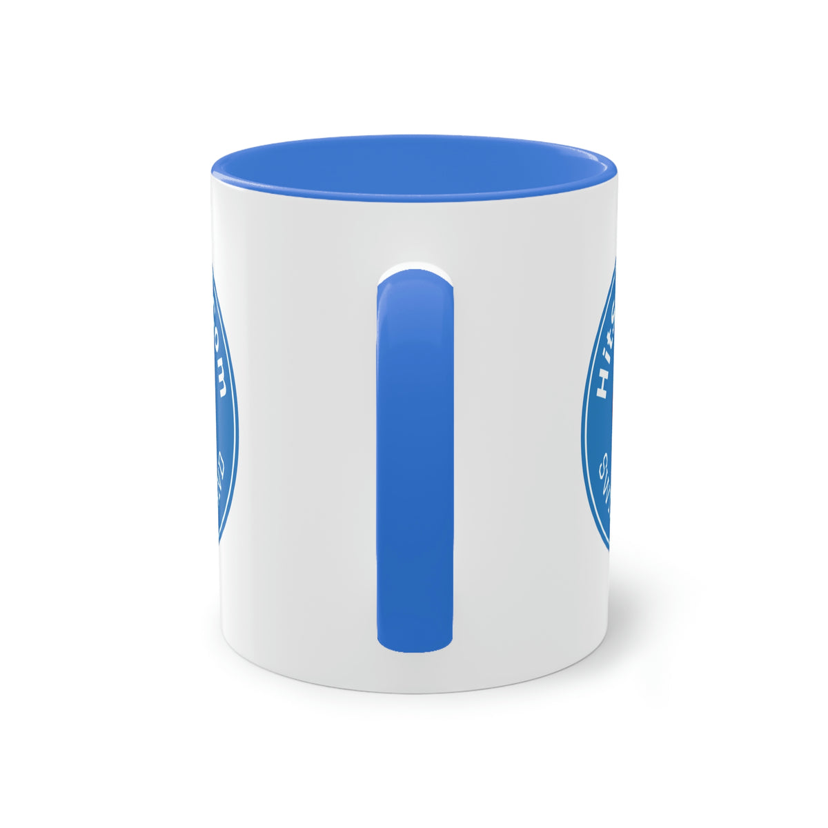 HitSocialCom CH Two-Tone Coffee Mug, 11oz
