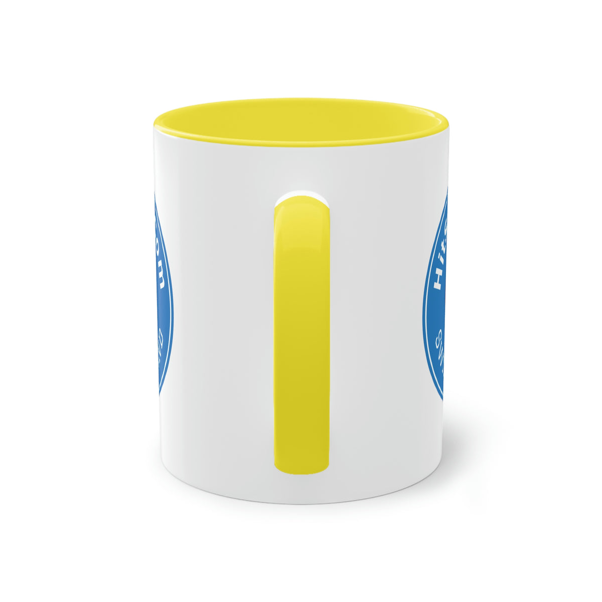 HitSocialCom CH Two-Tone Coffee Mug, 11oz