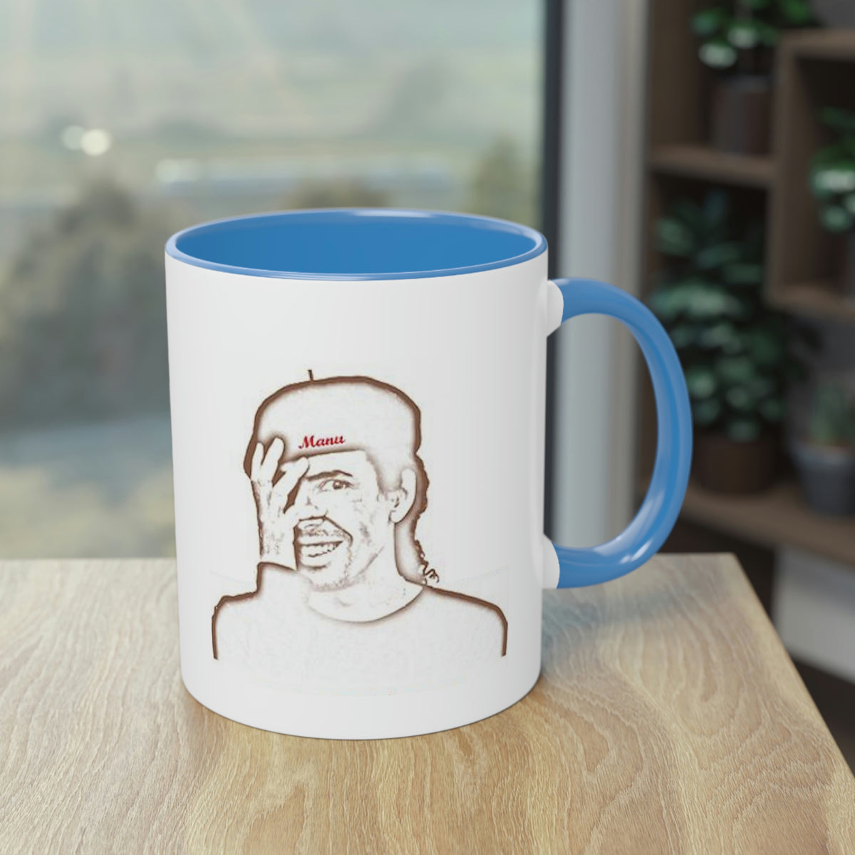 Manu MusicShot Two-Tone Coffee Mug, 11oz