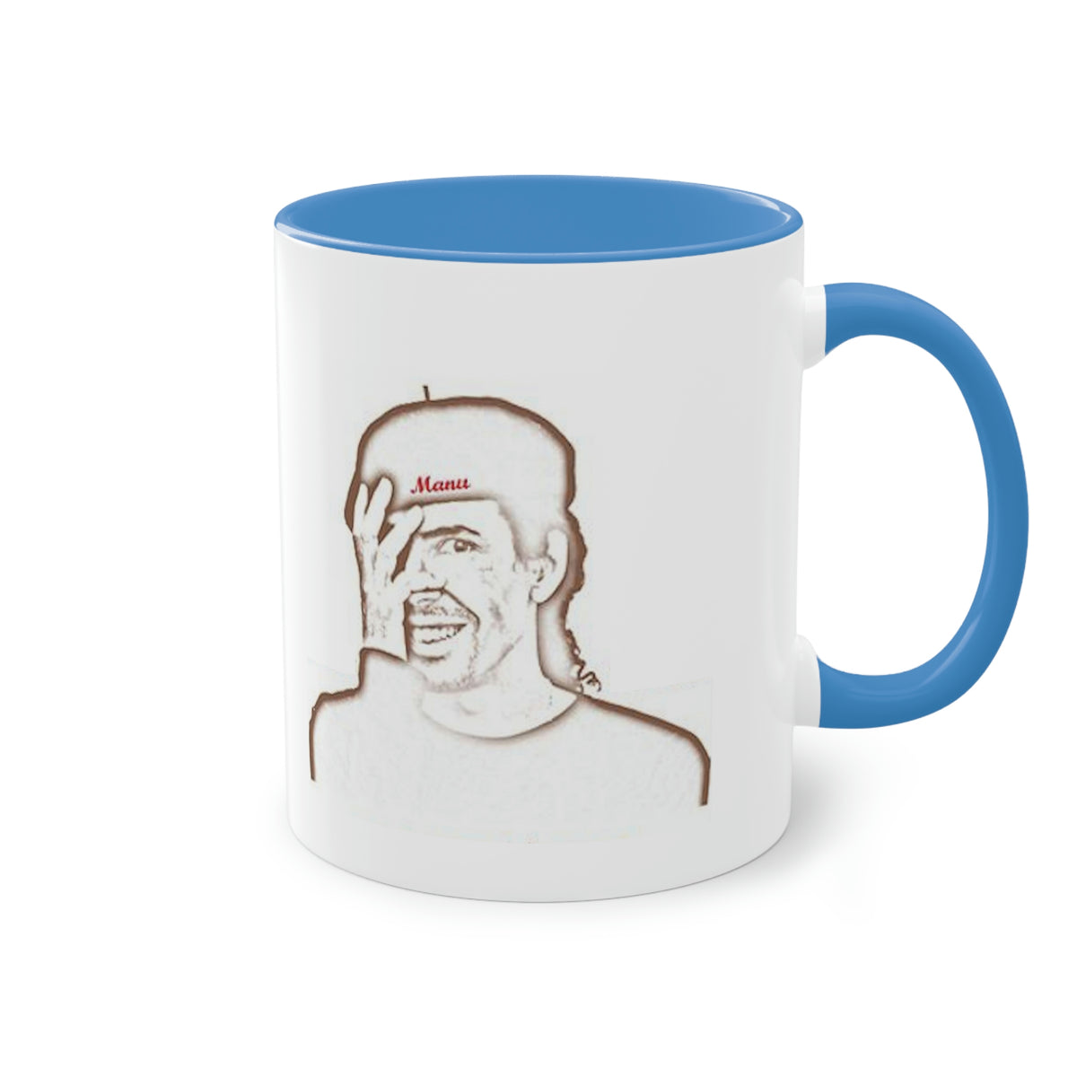 Manu MusicShot Two-Tone Coffee Mug, 11oz