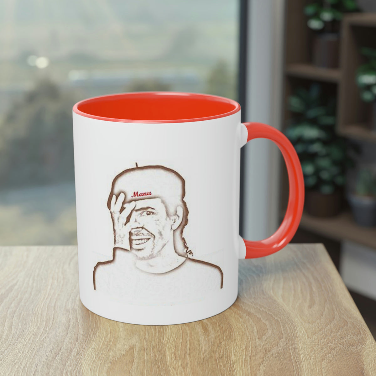 Manu MusicShot Two-Tone Coffee Mug, 11oz
