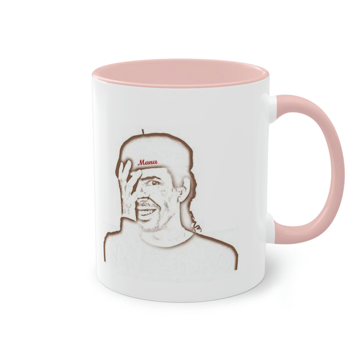 Manu MusicShot Two-Tone Coffee Mug, 11oz