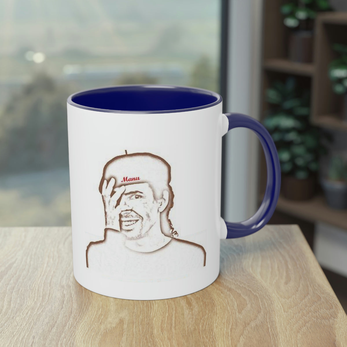 Manu MusicShot Two-Tone Coffee Mug, 11oz