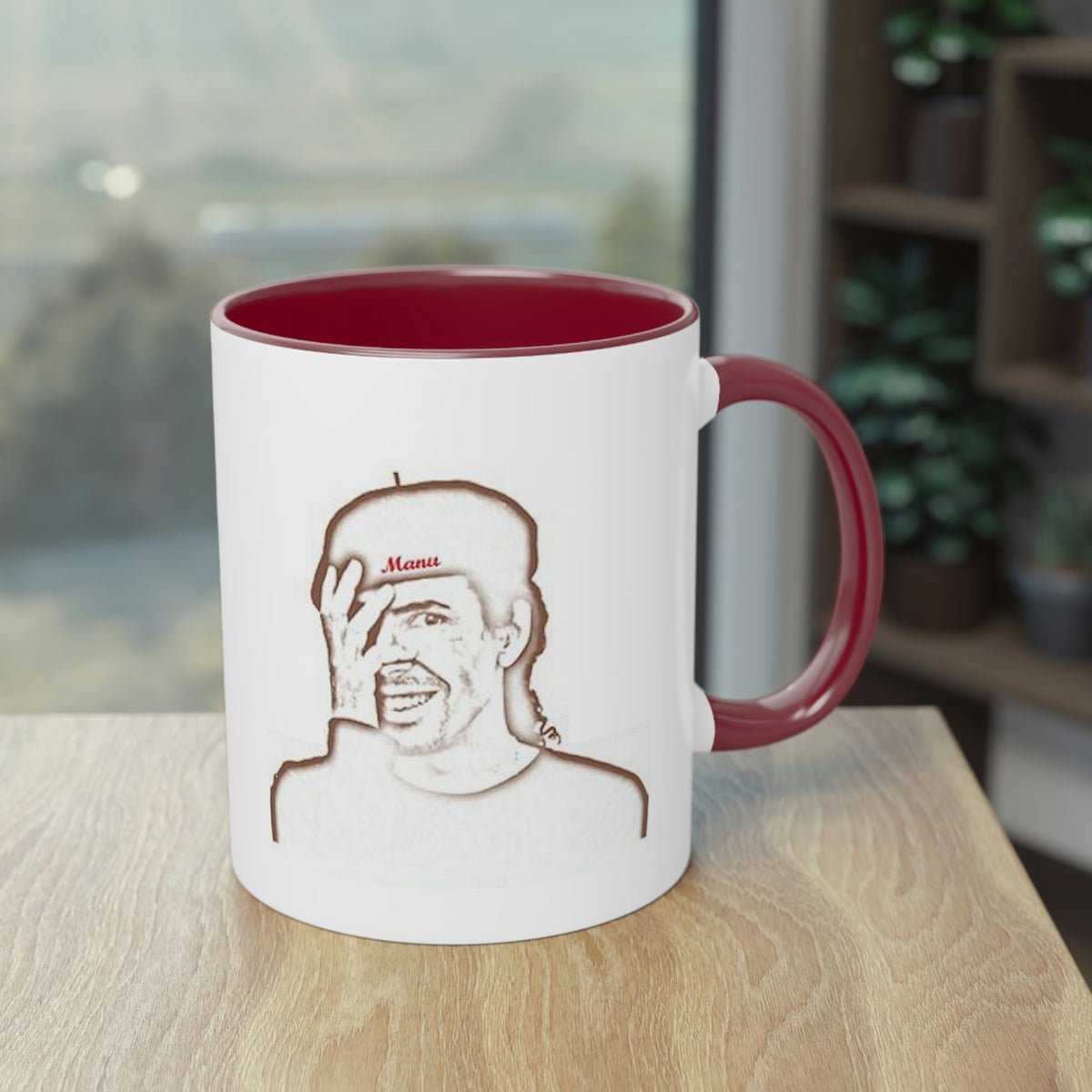 Manu MusicShot Two-Tone Coffee Mug, 11oz