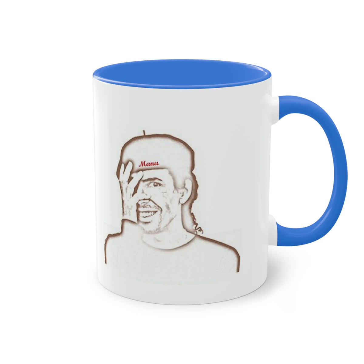 Manu MusicShot Two-Tone Coffee Mug, 11oz