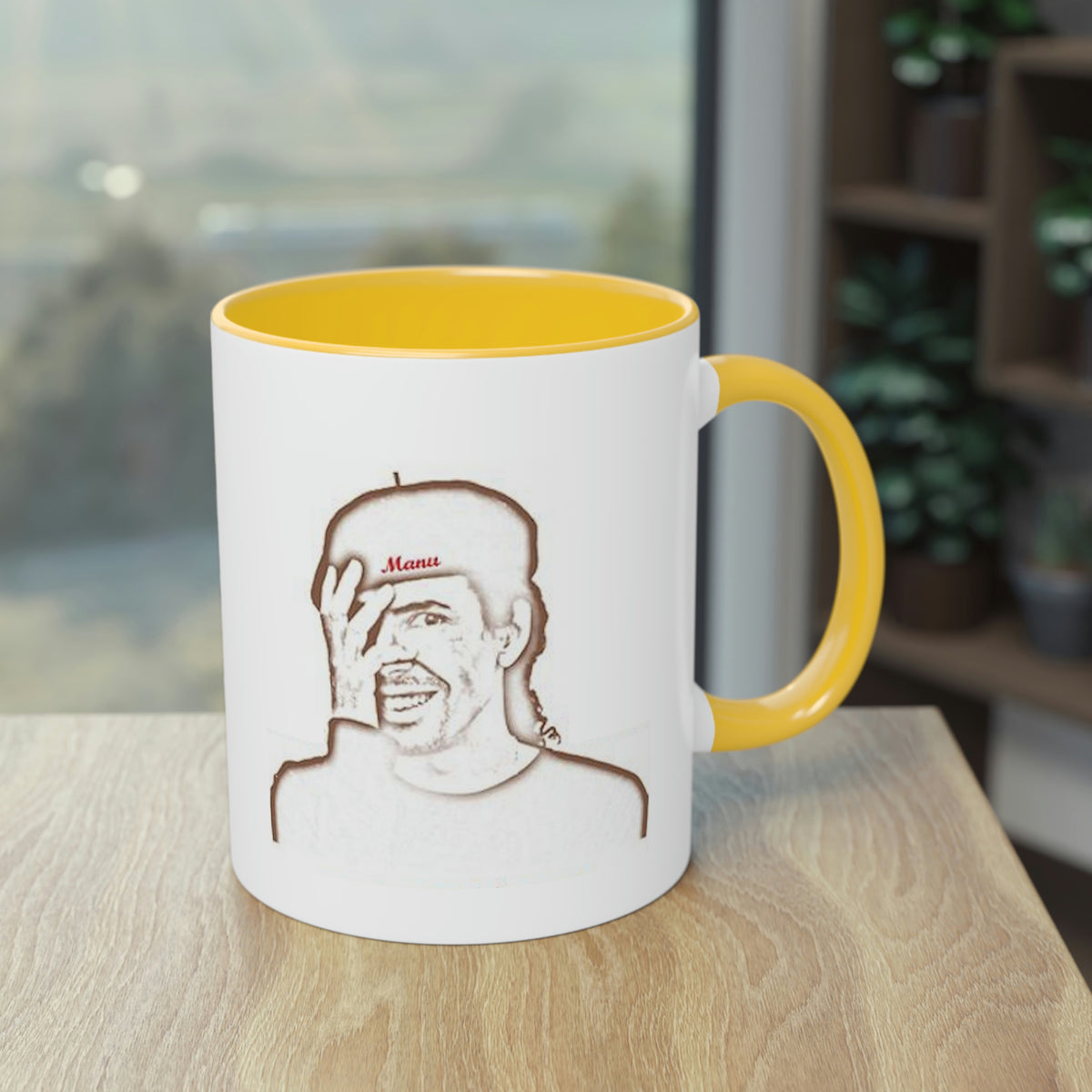 Manu MusicShot Two-Tone Coffee Mug, 11oz