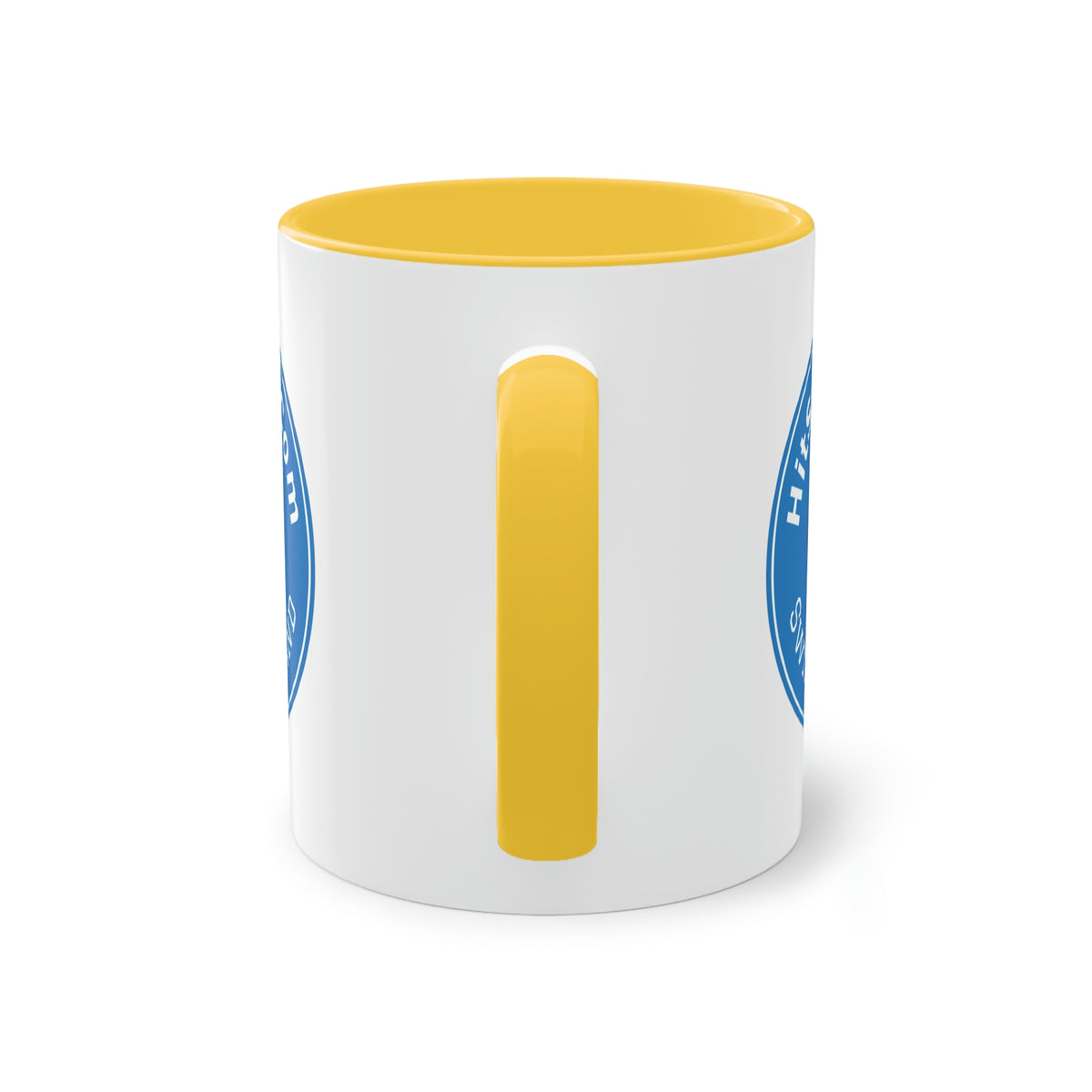 HitSocialCom CH Two-Tone Coffee Mug, 11oz