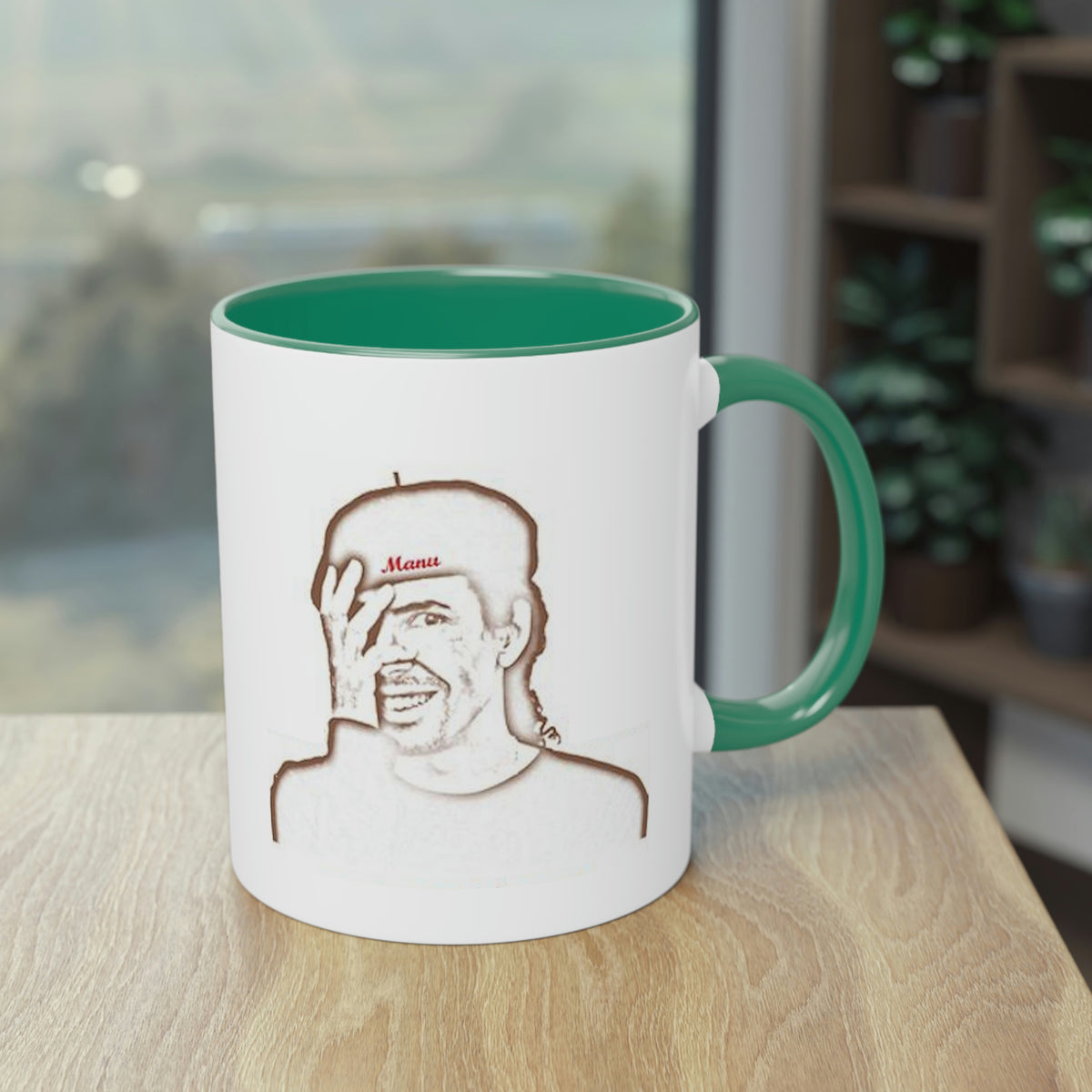 Manu MusicShot Two-Tone Coffee Mug, 11oz