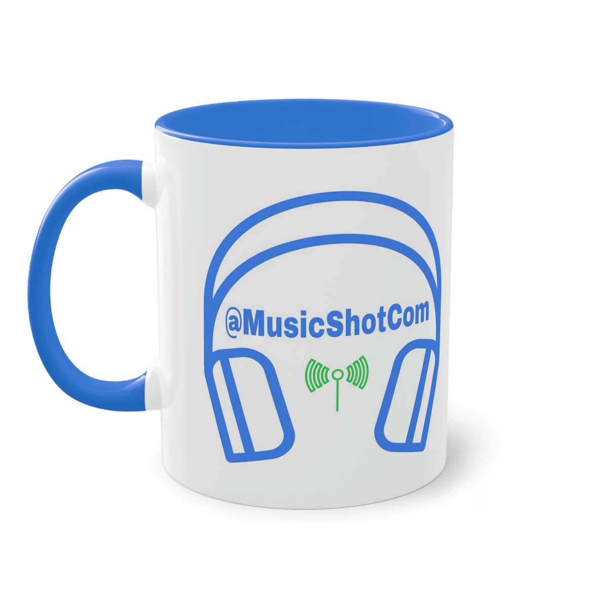 Manu MusicShot Two-Tone Coffee Mug, 11oz