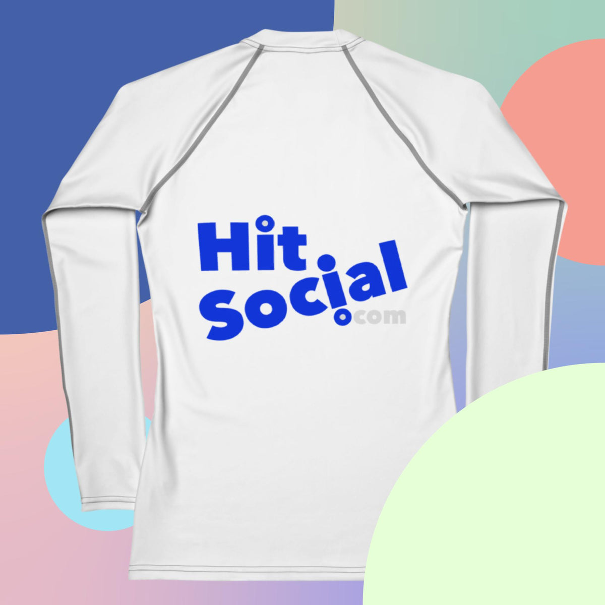 T-shirt de Compression HitSocialCom pour Femme