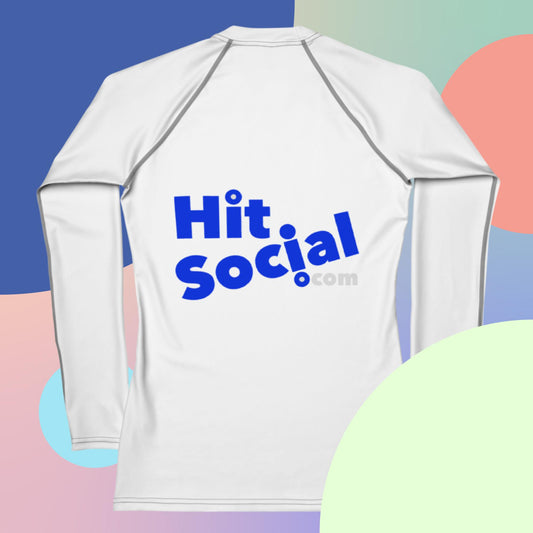 T-shirt de Compression HitSocialCom pour Femme