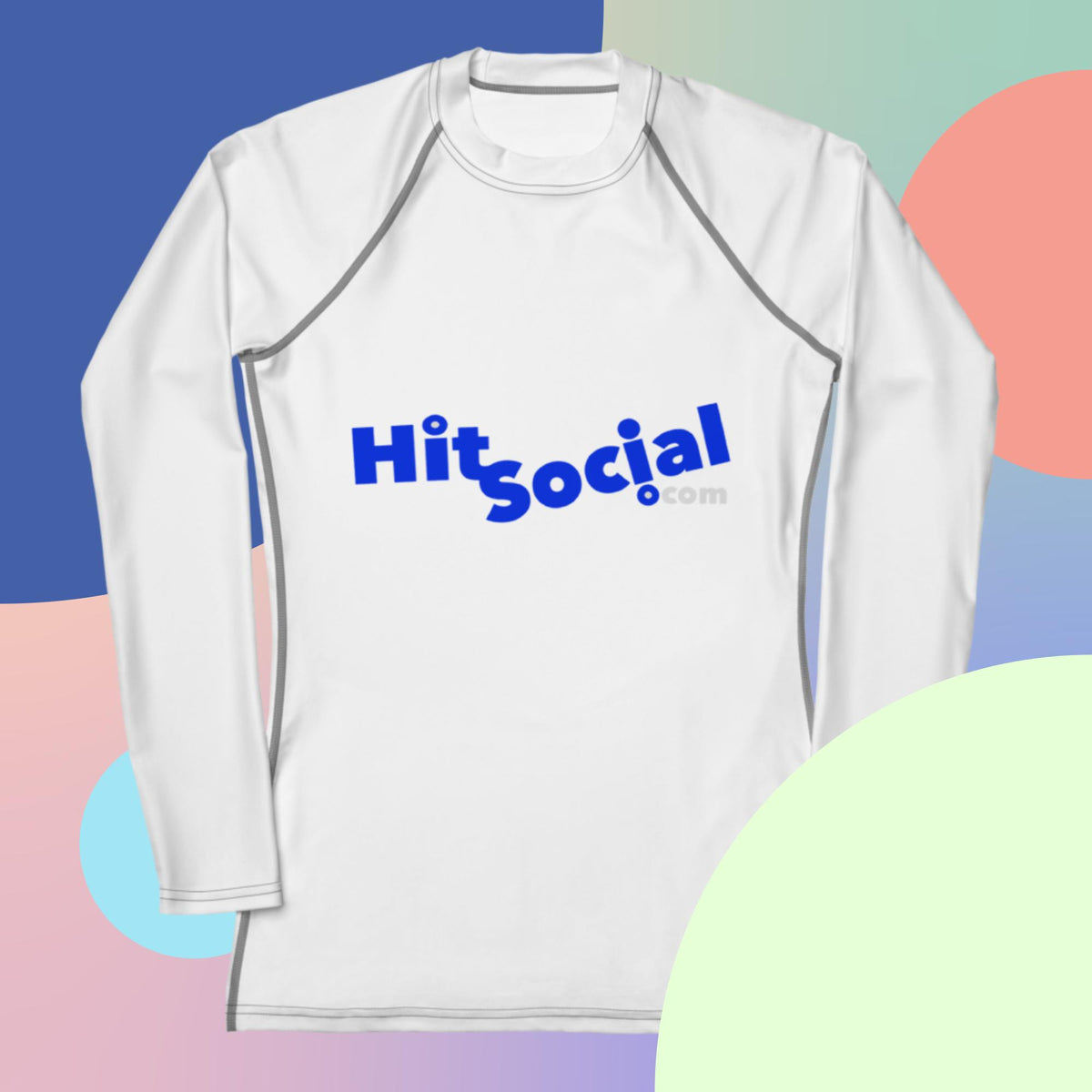 T-shirt de Compression HitSocialCom pour Femme