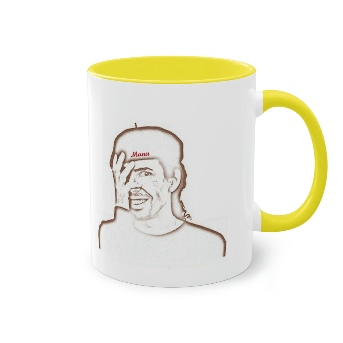 Manu MusicShot Two-Tone Coffee Mug, 11oz