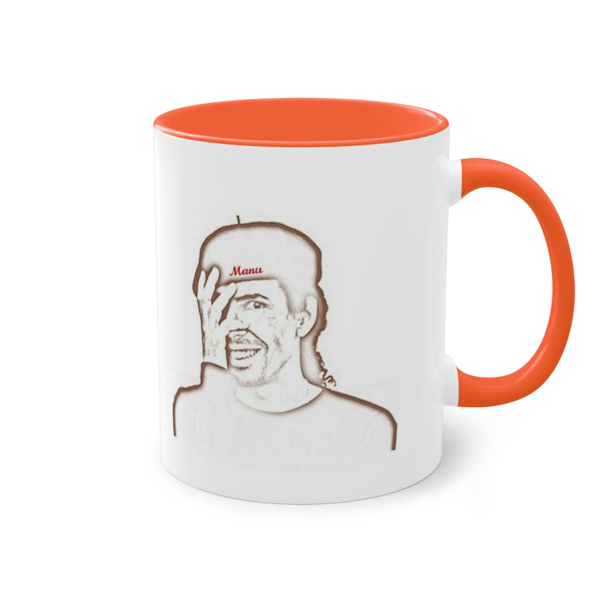 Manu MusicShot Two-Tone Coffee Mug, 11oz