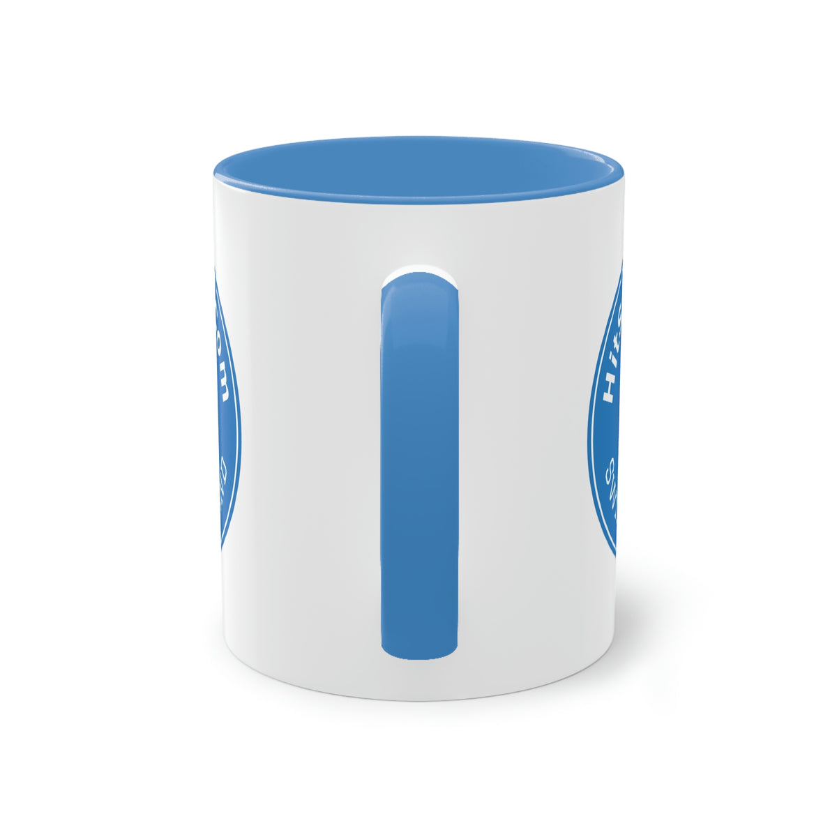 HitSocialCom CH Two-Tone Coffee Mug, 11oz