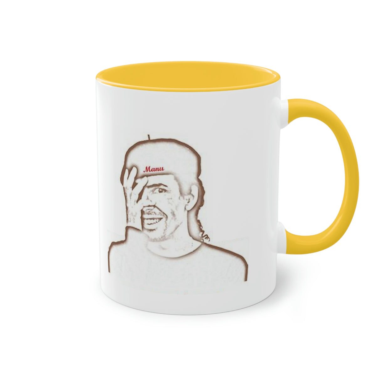 Manu MusicShot Two-Tone Coffee Mug, 11oz