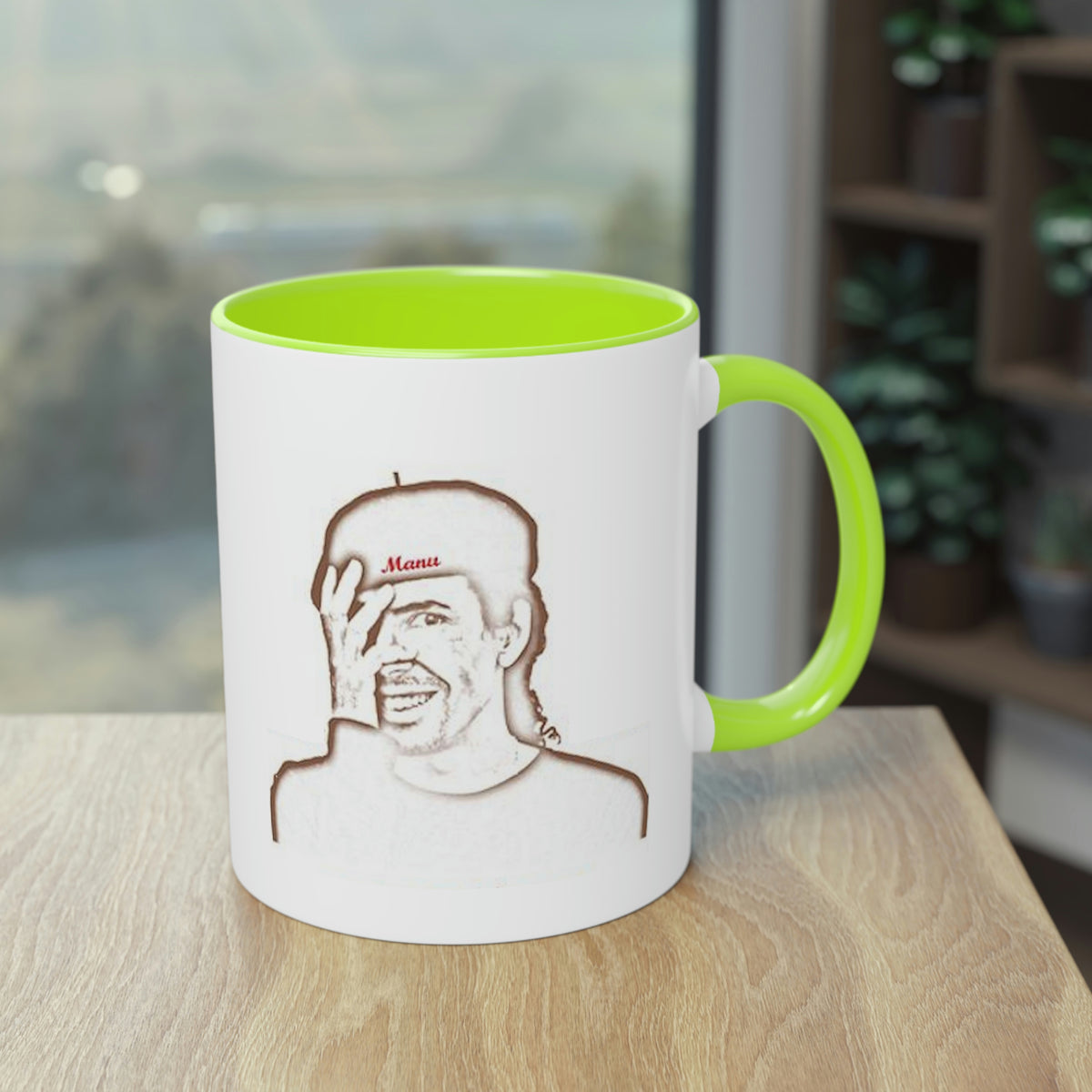 Manu MusicShot Two-Tone Coffee Mug, 11oz
