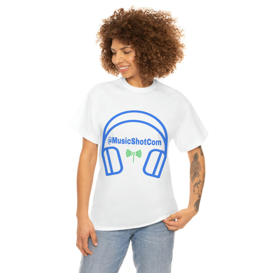@MusicShotCom Unisex Heavy Cotton Tee